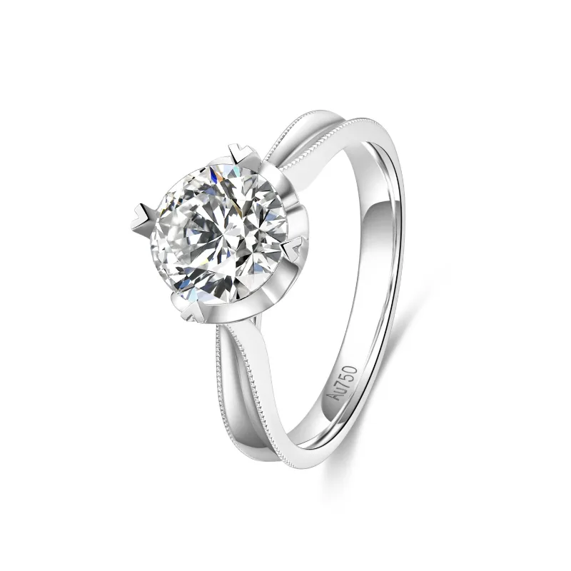 moissanite diamond rings