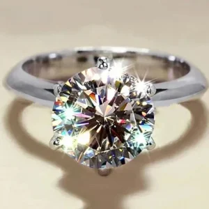 moissanite ring