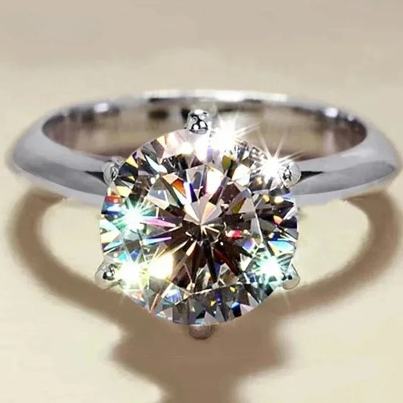 moissanite ring