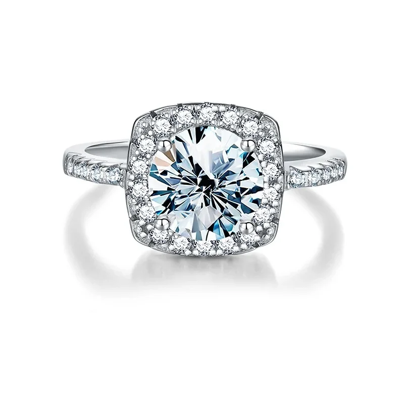 flawless moissanite rings