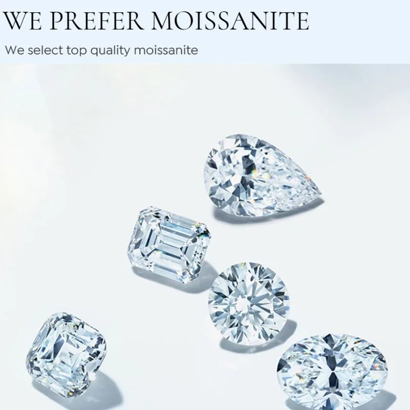 flawless moissanite rings