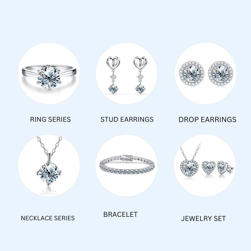 flawless moissanite rings