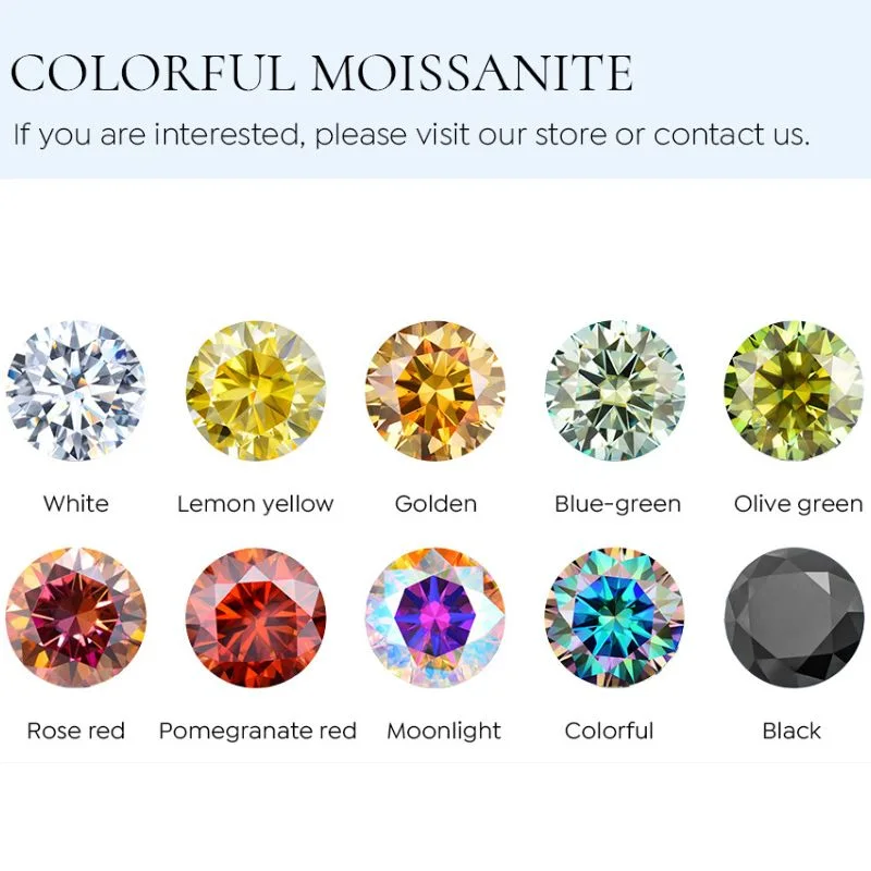 flawless moissanite rings