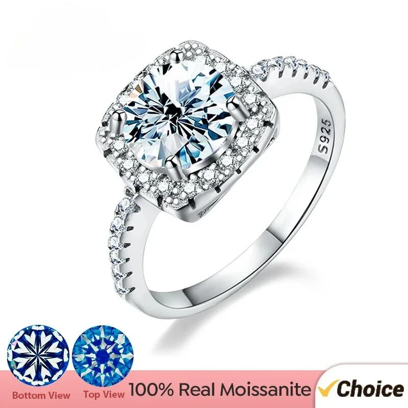 flawless moissanite rings
