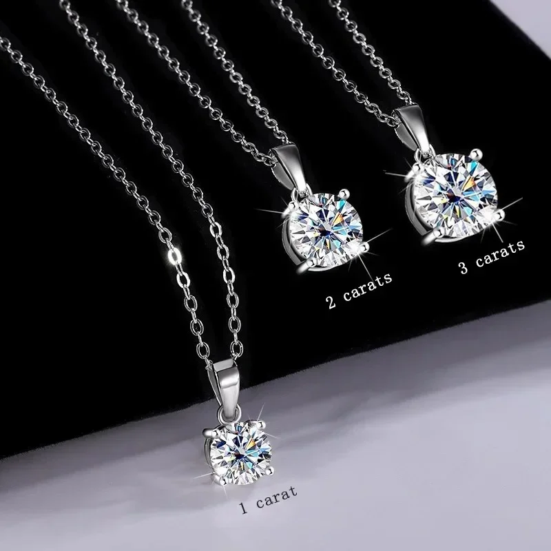 Custom Moissanite Pendants