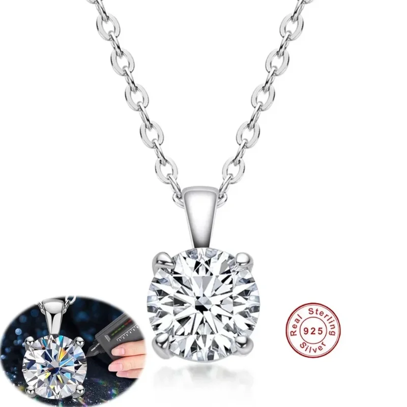 Custom Moissanite Pendants