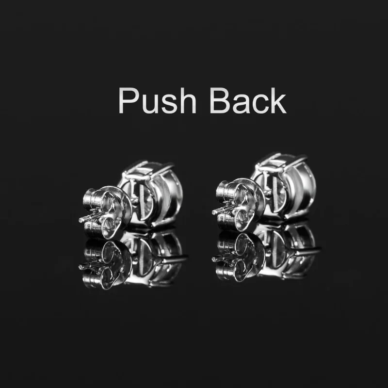 zircon stud earrings